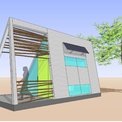 A tiny modular home